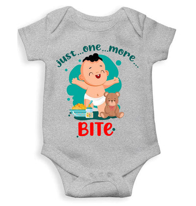 One More Bite Rompers for Baby Girl- FunkyTeesClub