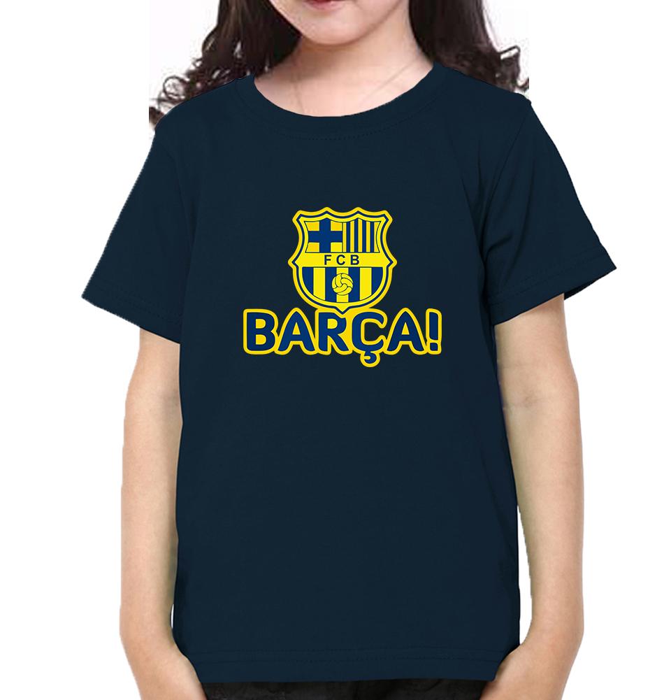 FCB Half Sleeves T-Shirt For Girls -FunkyTeesClub