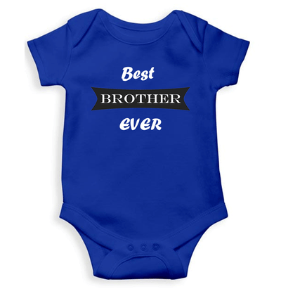 Best Brother Ever Rompers for Baby Boy- FunkyTeesClub