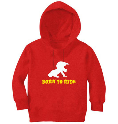 Born To Ride Girl Hoodies-FunkyTeesClub