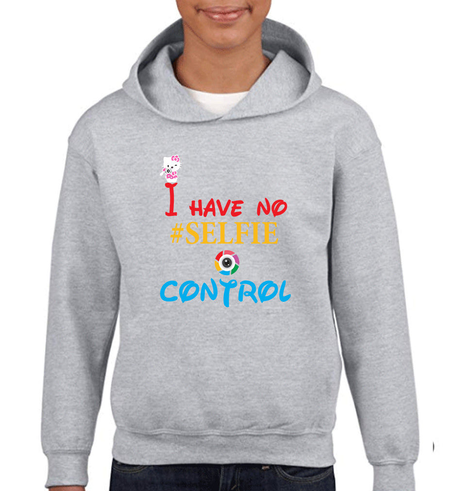 I Have No Selfie Control Boy Hoodies-FunkyTeesClub