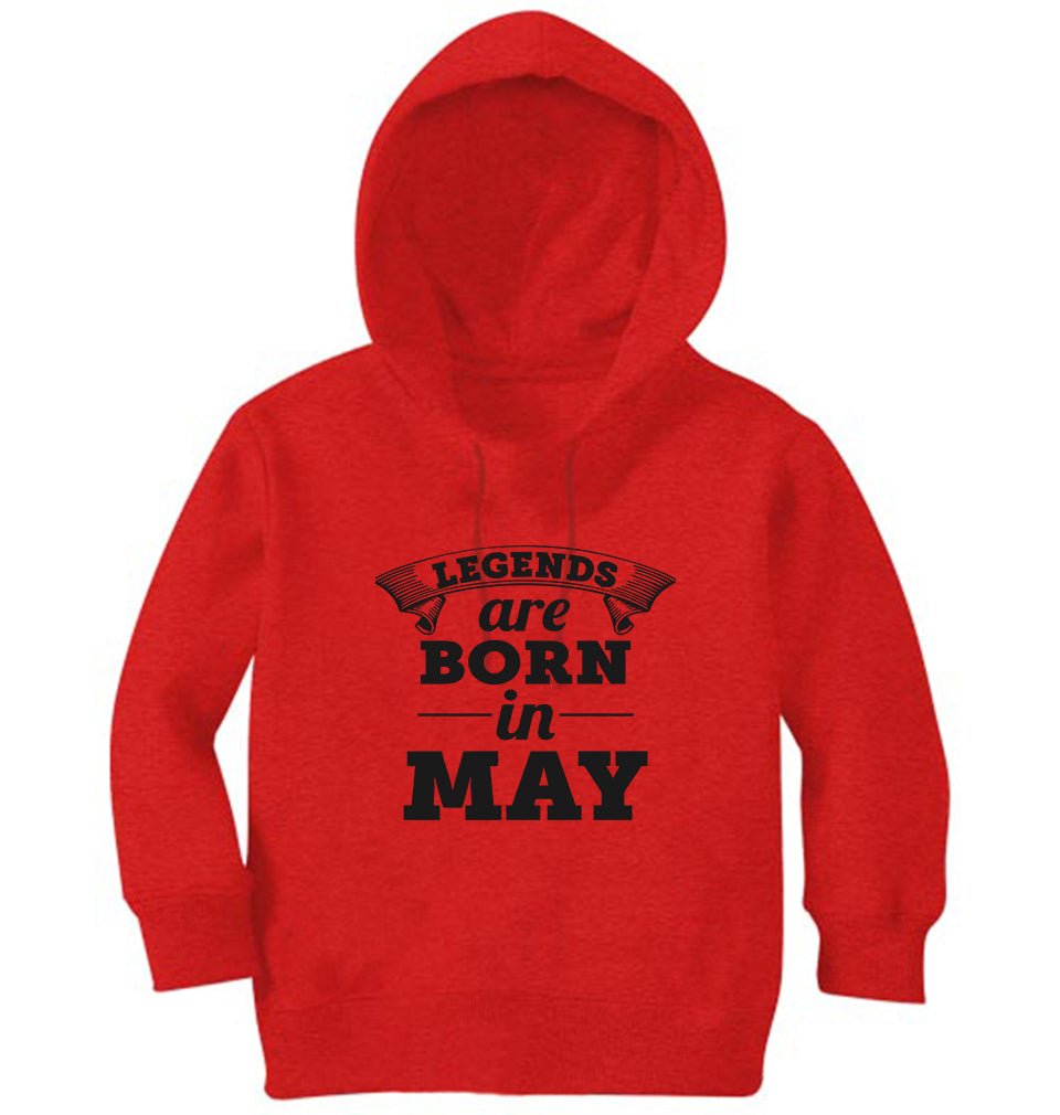 Legends are Born in May Girl Hoodies-FunkyTeesClub