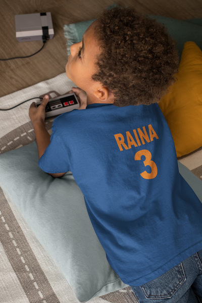 Raina 3 Half Sleeves T-Shirt for Boy-FunkyTeesClub