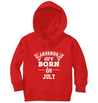 Legends are Born in July Girl Hoodies-FunkyTeesClub