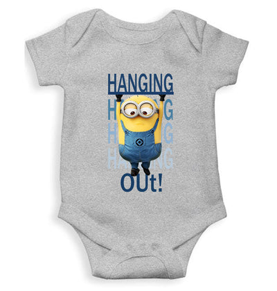 Hanging Out Minion Rompers for Baby Girl- FunkyTeesClub