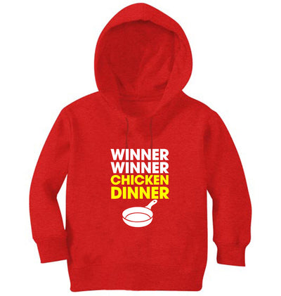 PUBG Winner Winner Chicken Dinner Girl Hoodies-FunkyTeesClub