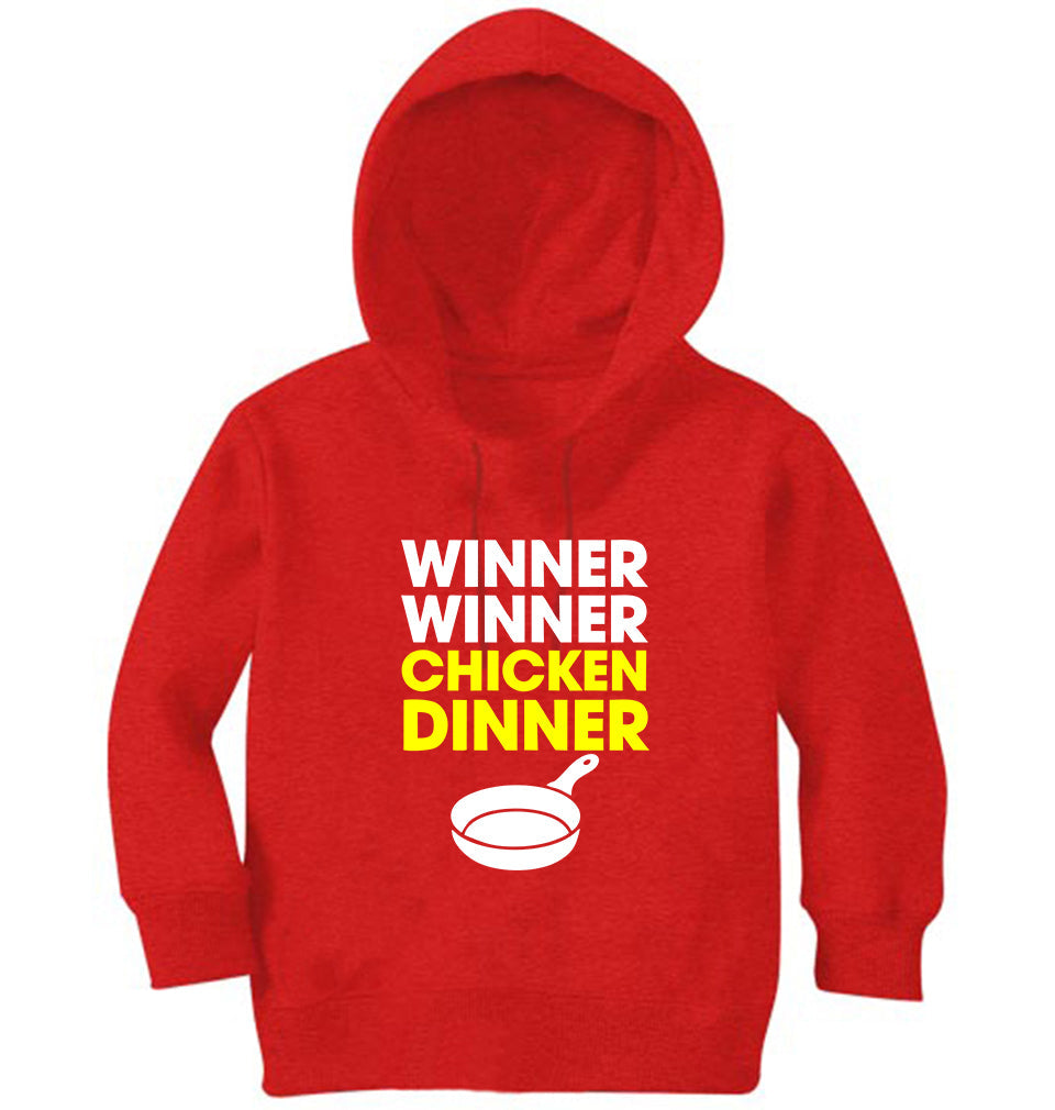 PUBG Winner Winner Chicken Dinner Boy Hoodies-FunkyTeesClub
