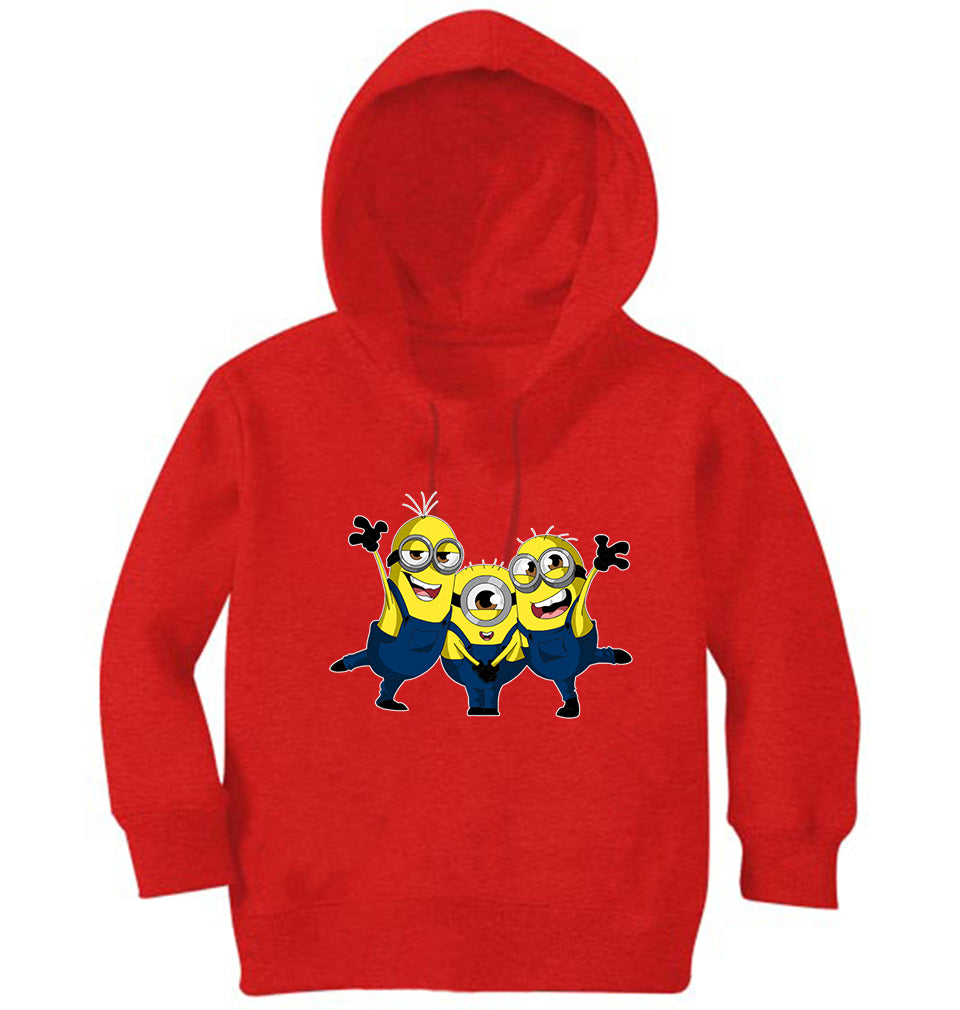 Minion Hurrey Girl Hoodies-FunkyTeesClub