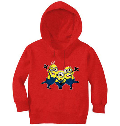 Minion Hurrey Girl Hoodies-FunkyTeesClub