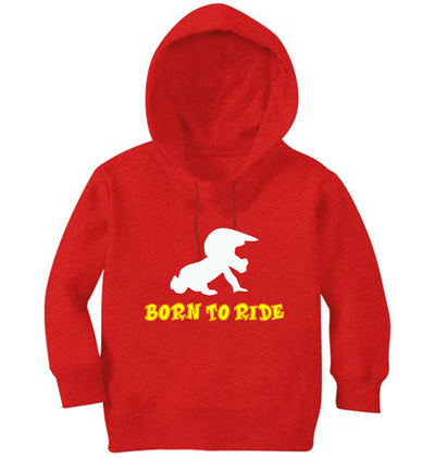 Born To Ride Boy Hoodies-FunkyTeesClub