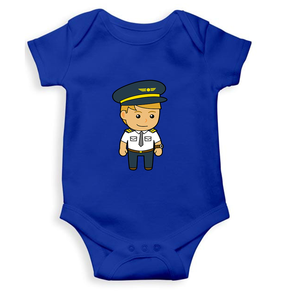 Future Pilot Rompers for Baby Girl- FunkyTeesClub