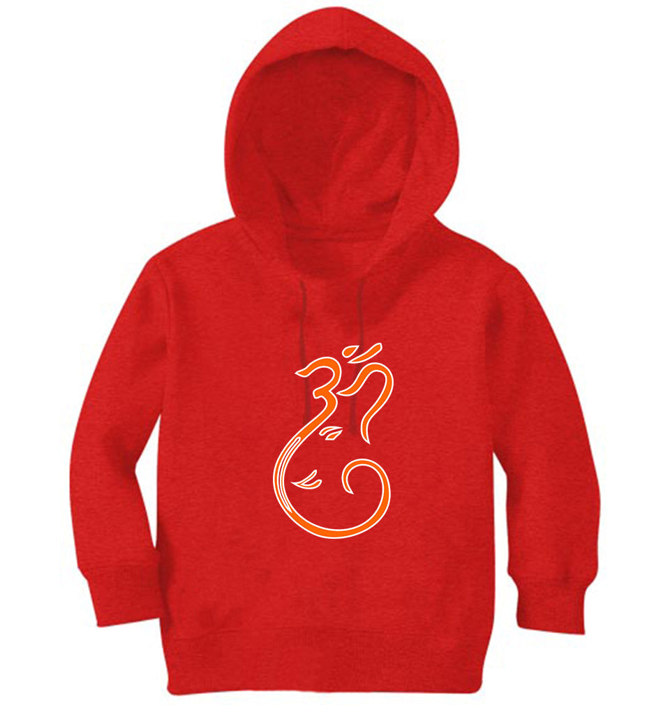 Om Ganesh Girl Hoodies-FunkyTeesClub
