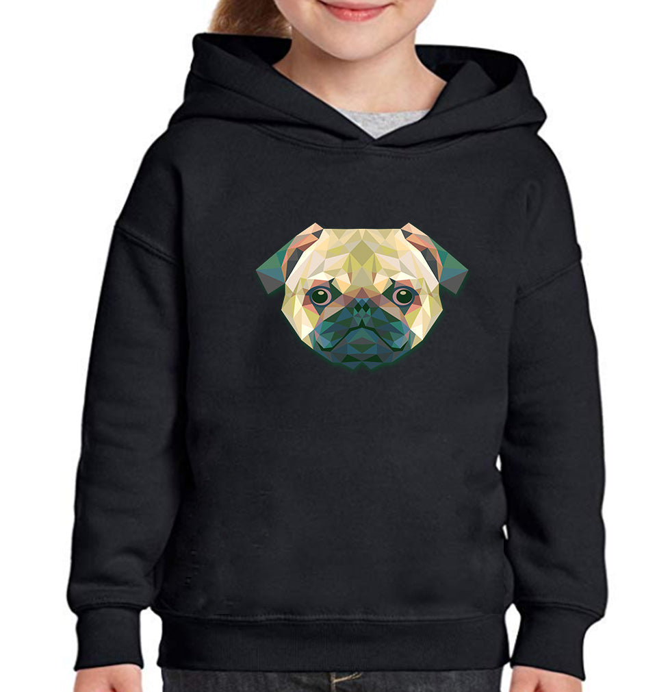 TRIANGLE DOG Girl Hoodies-FunkyTeesClub