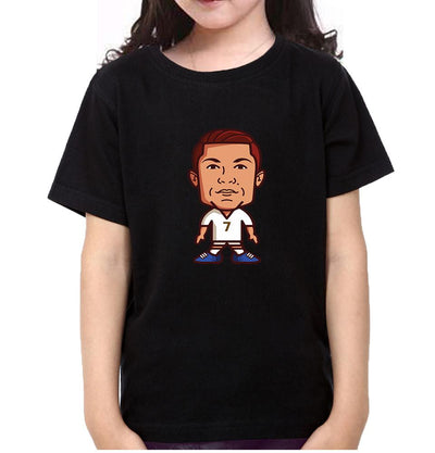 Cristiano Ronaldo CR7 Half Sleeves T-Shirt For Girls -FunkyTeesClub