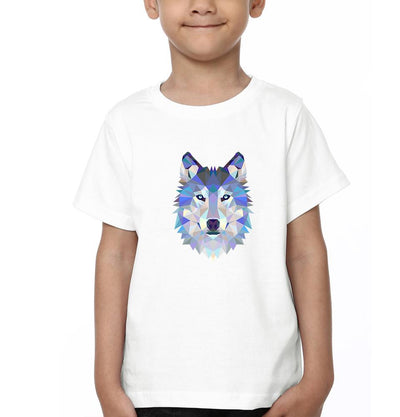 Wolf Half Sleeves T-Shirt for Boy-FunkyTeesClub