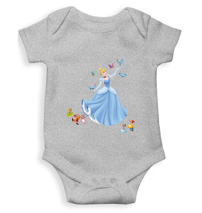 Princess Cartoon Rompers for Baby Girl- FunkyTeesClub