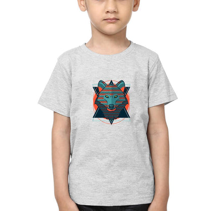 WOLF Half Sleeves T-Shirt for Boy-FunkyTeesClub