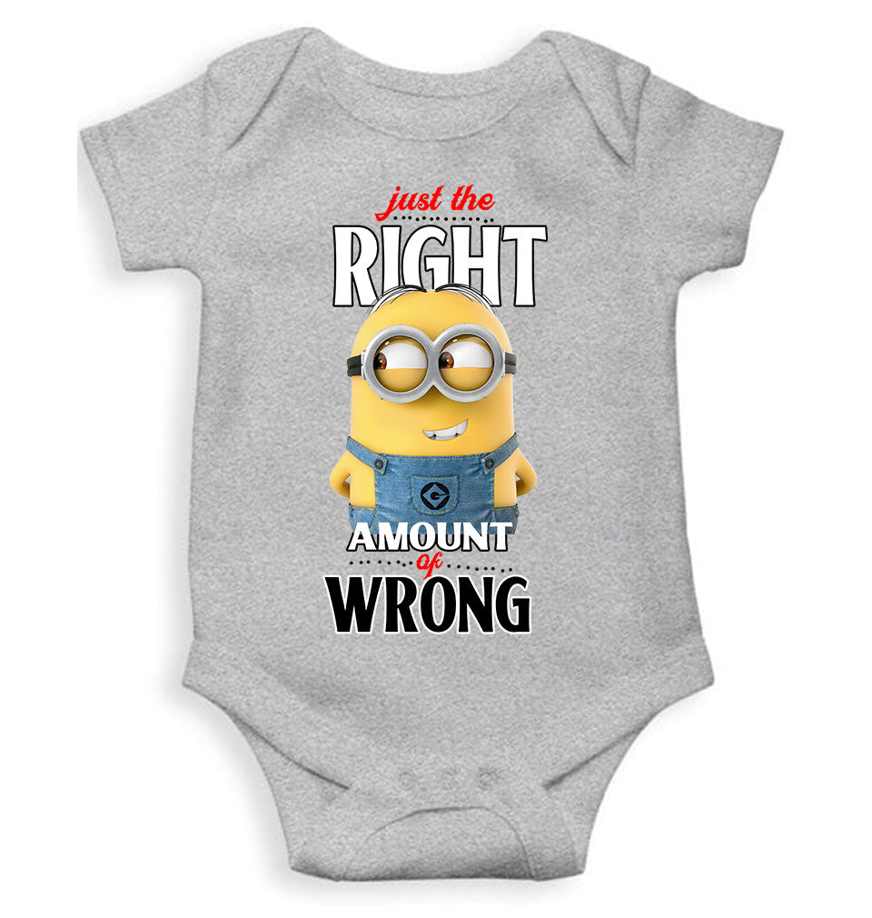 Cartoon Quotes Rompers for Baby Girl- FunkyTeesClub