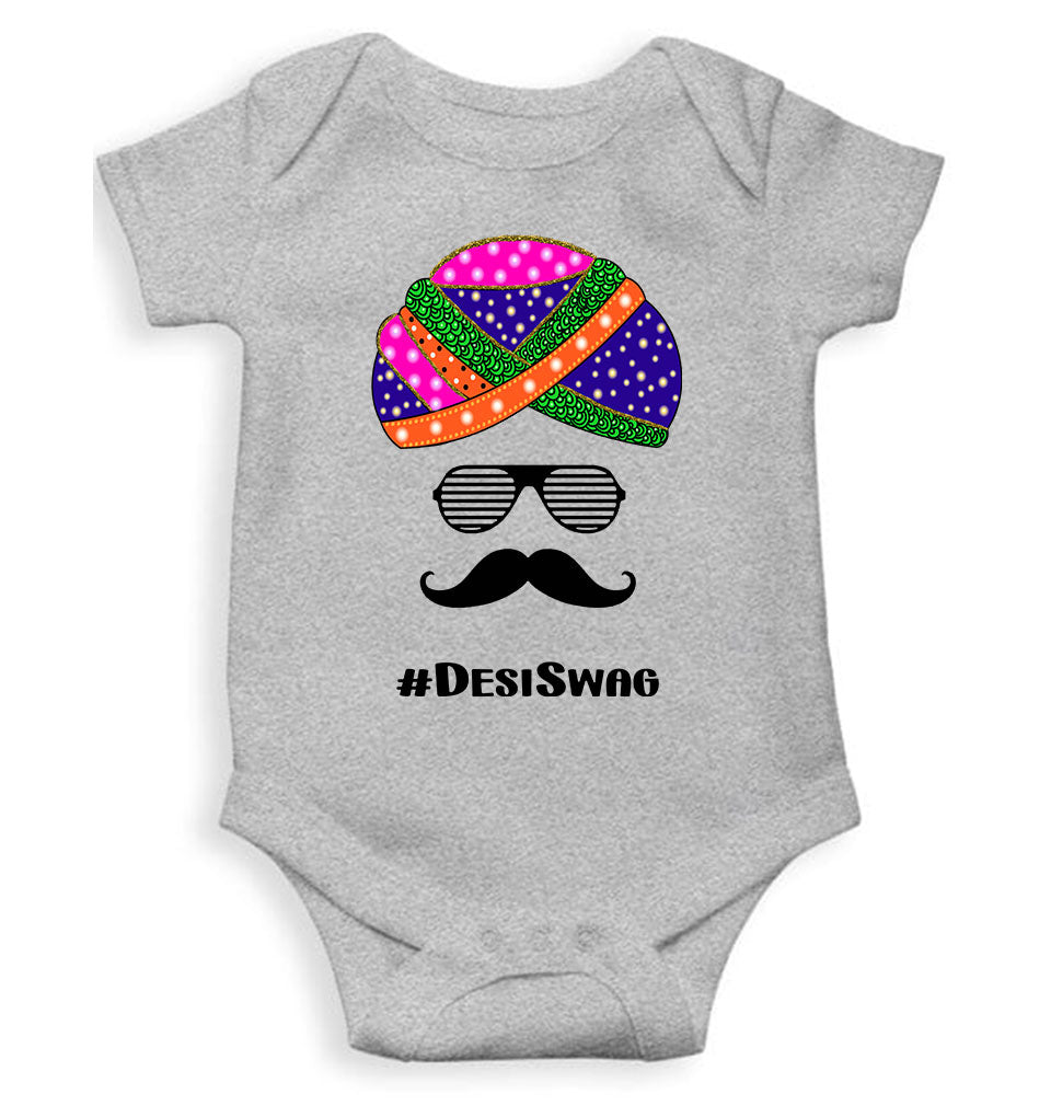 Desi Swag Navratri Rompers for Baby Boy- FunkyTeesClub