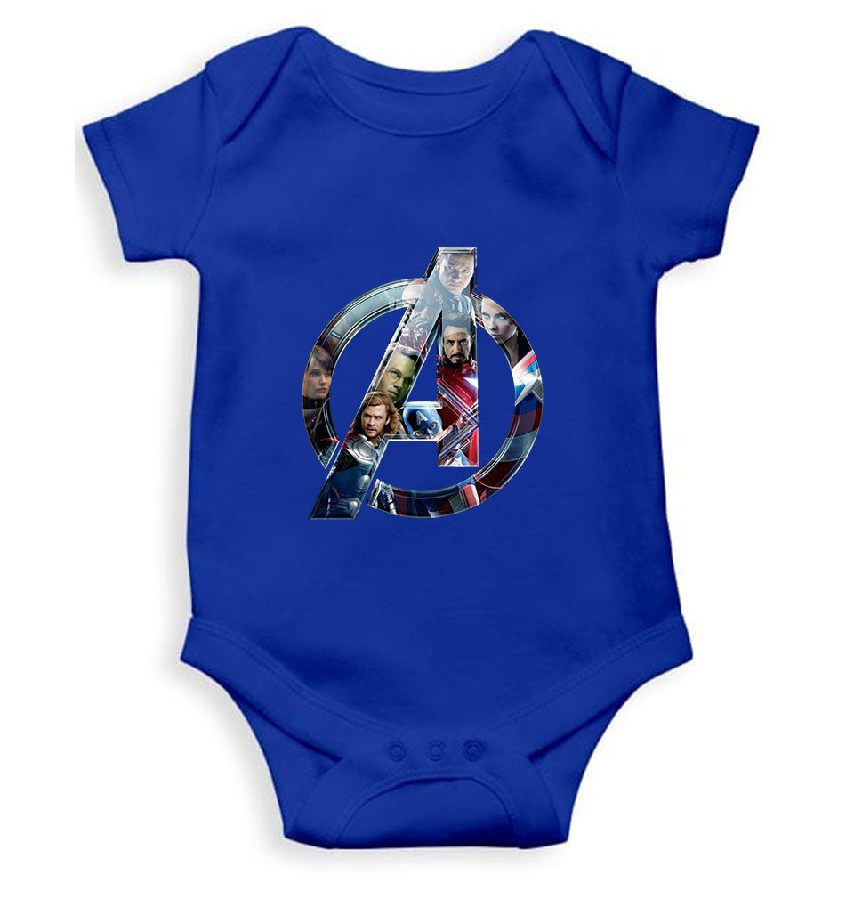 Superhero Cartoon  Rompers for Baby Girl- FunkyTeesClub