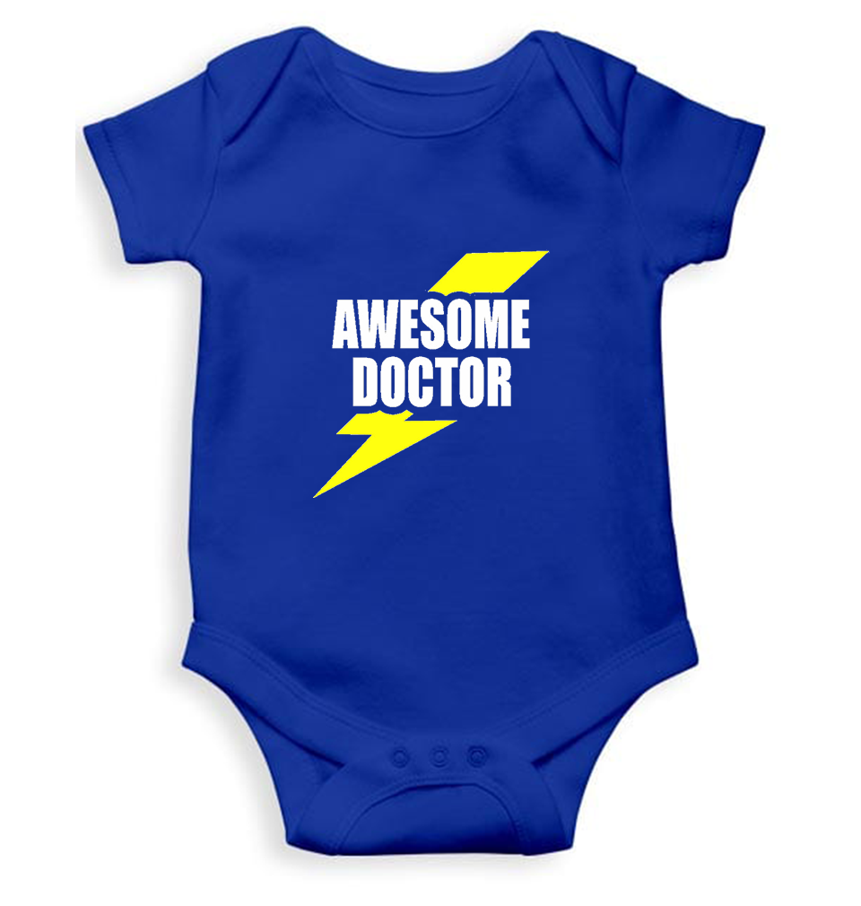Future Doctor Rompers for Baby Girl- FunkyTeesClub