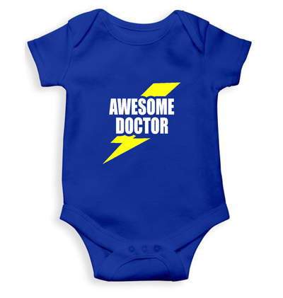 Future Doctor Rompers for Baby Girl- FunkyTeesClub