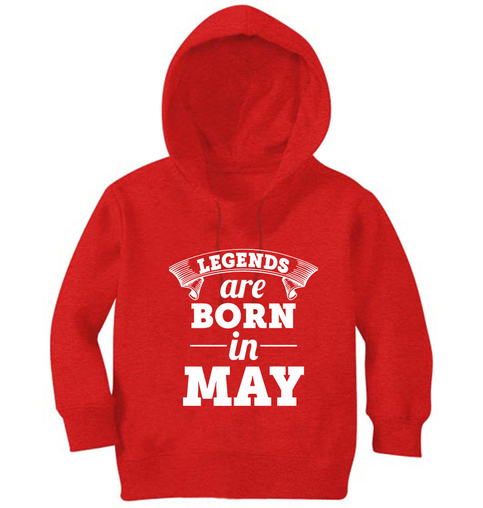 Legends are Born in May Girl Hoodies-FunkyTeesClub