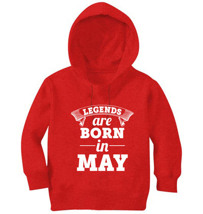 Legends are Born in May Girl Hoodies-FunkyTeesClub