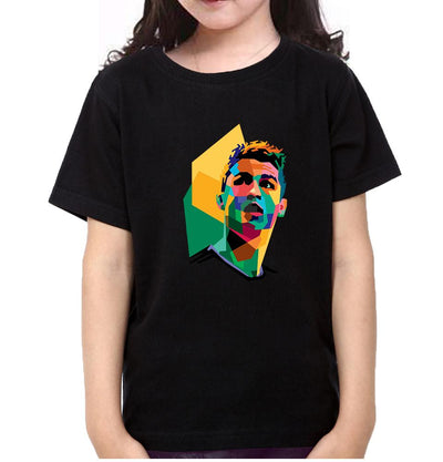 Cristiano Ronaldo CR7 Half Sleeves T-Shirt For Girls -FunkyTeesClub