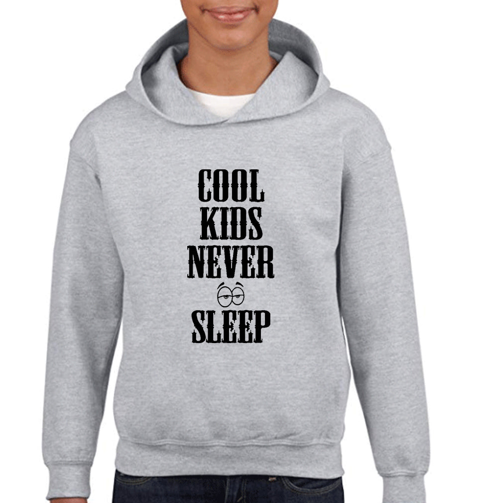 Cool Kids Never Sleep Boy Hoodies-FunkyTeesClub