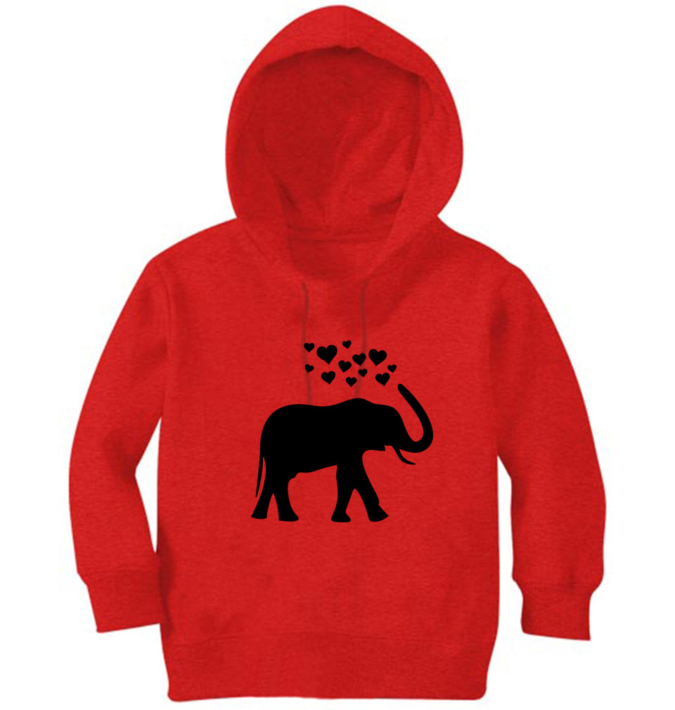 Elephant Hearts Boy Hoodies-FunkyTeesClub
