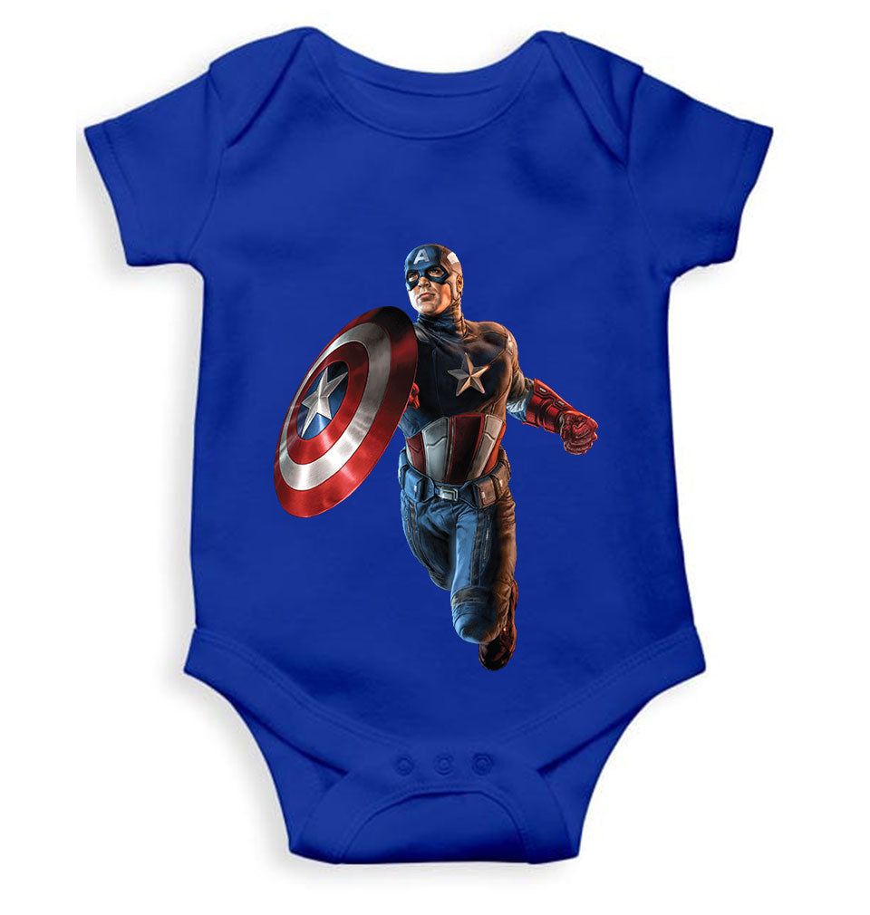 Superhero Cartoon Rompers for Baby Girl- FunkyTeesClub
