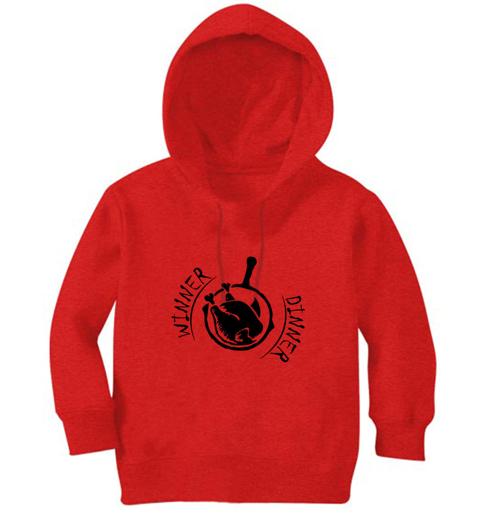 PUBG winner dinner Boy Hoodies-FunkyTeesClub