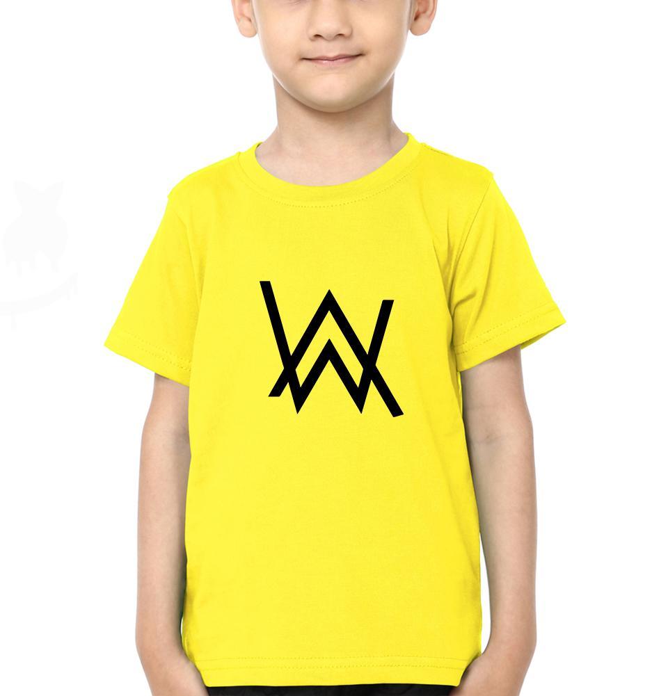 Alan Walker Half Sleeves T-Shirt for Boy-FunkyTeesClub