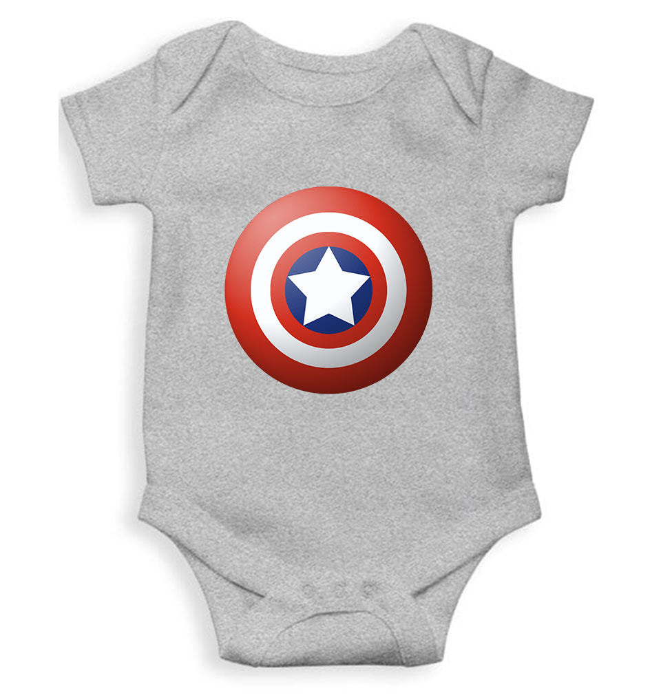 Superhero Cartoon Rompers for Baby Girl- FunkyTeesClub