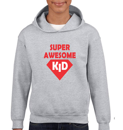 Super Awesome Kid Boy Hoodies-FunkyTeesClub