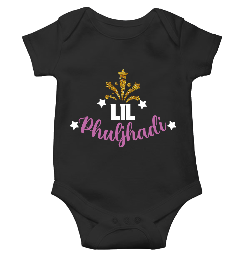 My Lil Phuljadi Rompers for Baby Girl- FunkyTeesClub
