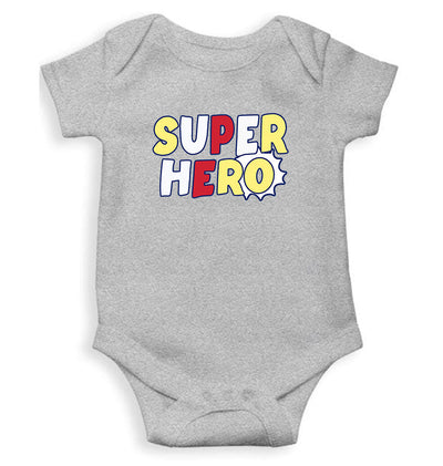 Super Heros Rompers for Baby Girl- FunkyTeesClub