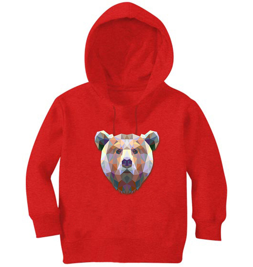 TRIANGLE BEAR Boy Hoodies-FunkyTeesClub