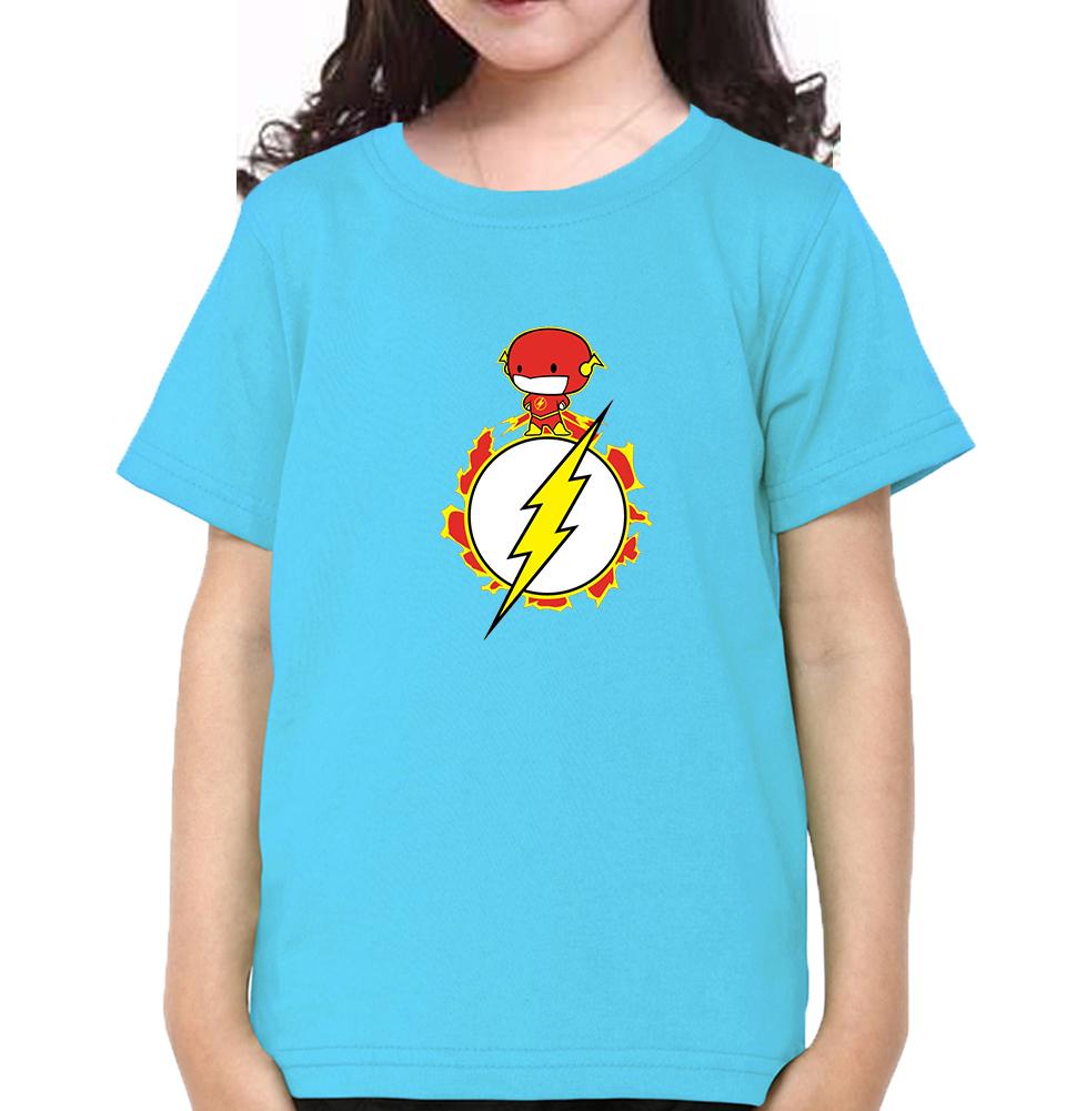 Flash Half Sleeves T-Shirt For Girls -FunkyTeesClub