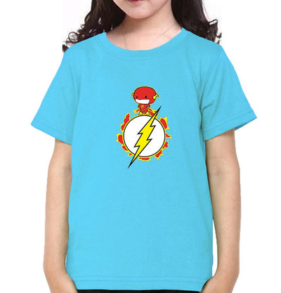 Flash Half Sleeves T-Shirt For Girls -FunkyTeesClub