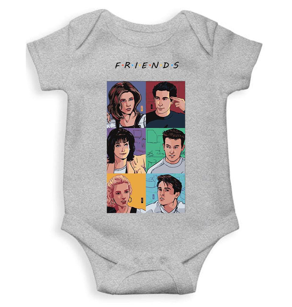 Friends Web Series Rompers for Baby Girl- FunkyTeesClub