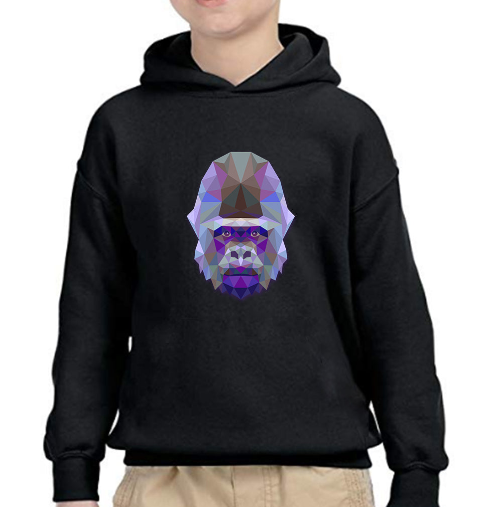 TRIANGLE GORILLA Boy Hoodies-FunkyTeesClub