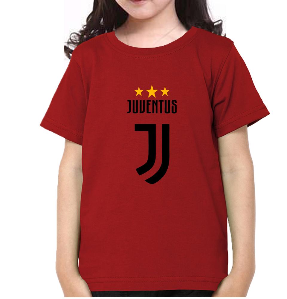 Juventus Half Sleeves T-Shirt For Girls -FunkyTeesClub
