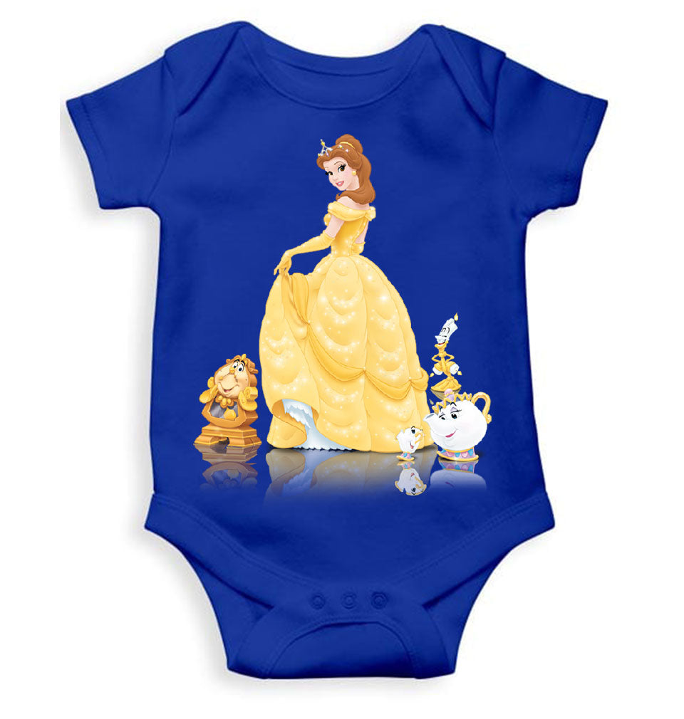 Princess Cartoon Rompers for Baby Girl- FunkyTeesClub