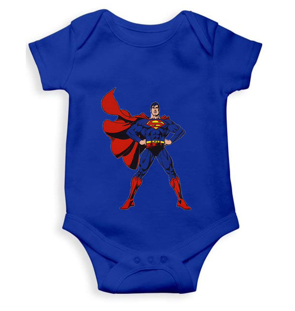 Superhero Cartoon Rompers for Baby Girl- FunkyTeesClub