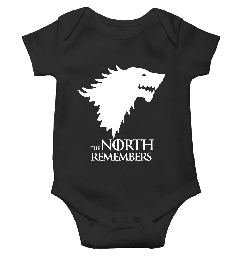 The North Remembers Web Series Rompers for Baby Girl- FunkyTeesClub