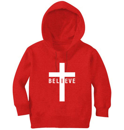 Believe Boy Hoodies-FunkyTeesClub
