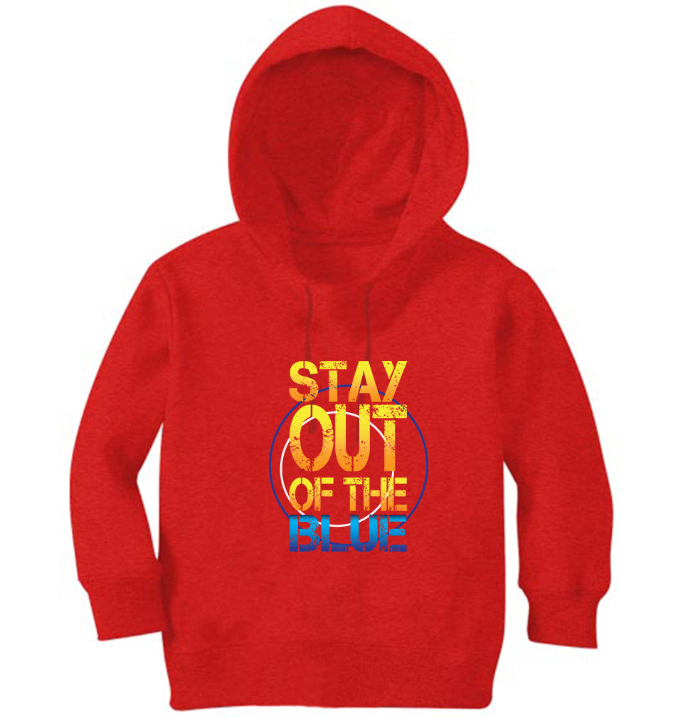 PUBG Stay Out Of The Blue Boy Hoodies-FunkyTeesClub