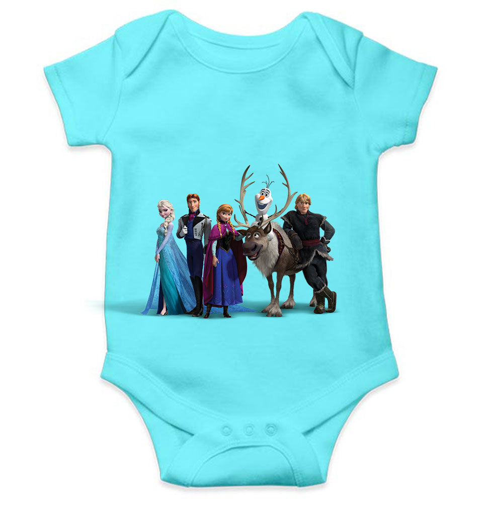Princess Cartoon Rompers for Baby Girl- FunkyTeesClub